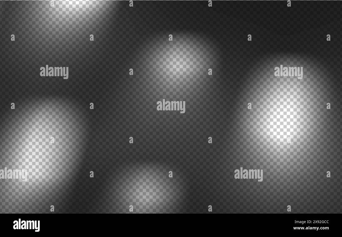 Abstract shadow overlay from foliage on a transparent background Stock ...