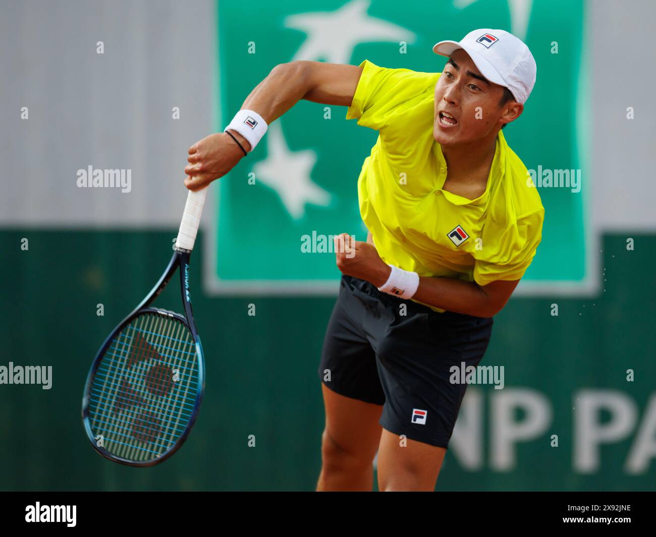 Roland Garros, 28 May 2024 Rinky Hijikata (AUS) during the 2024 French