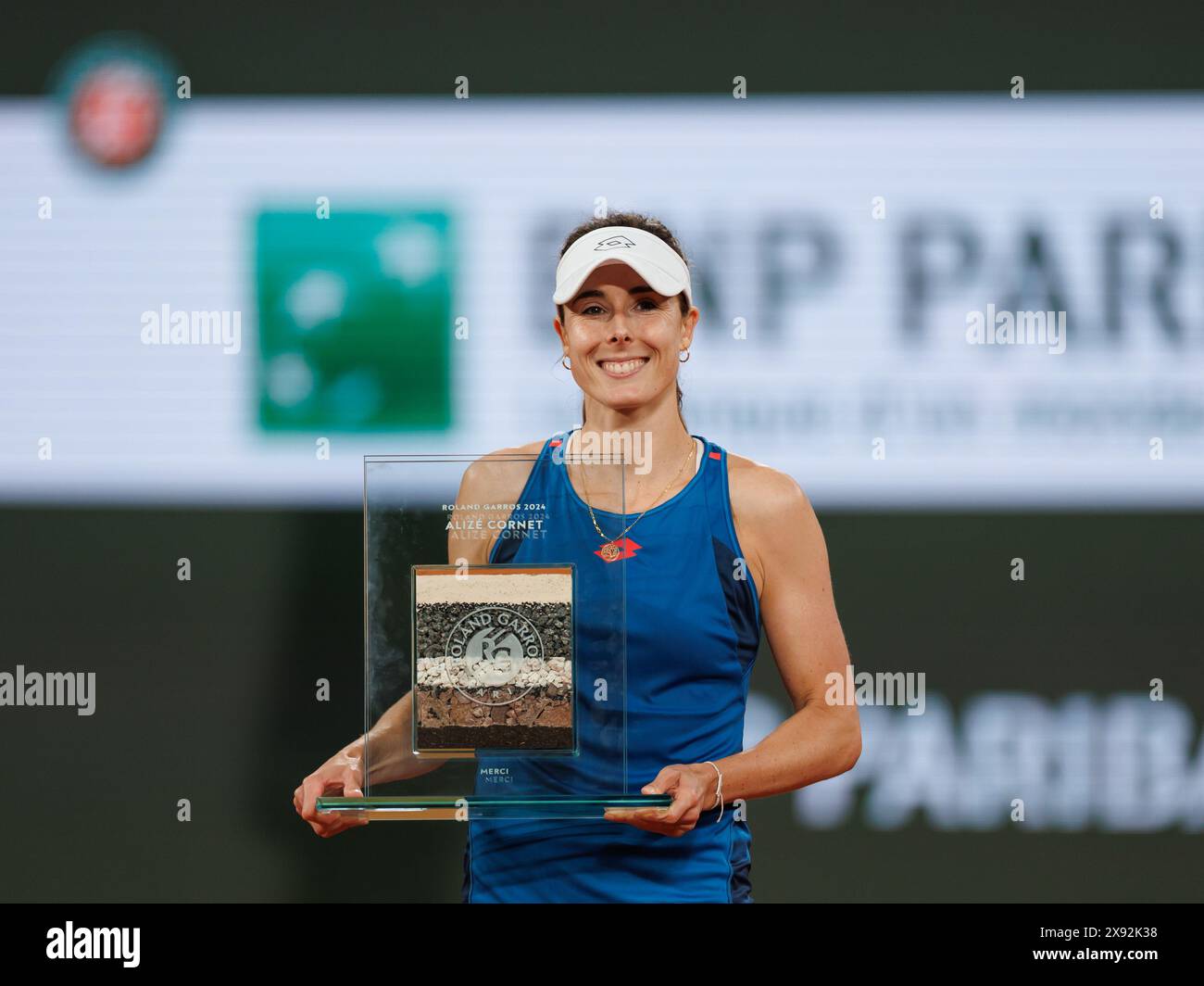 Roland Garros, 28 May 2024 Alize (FRA) during the 2024 French Open. Alamy Live News