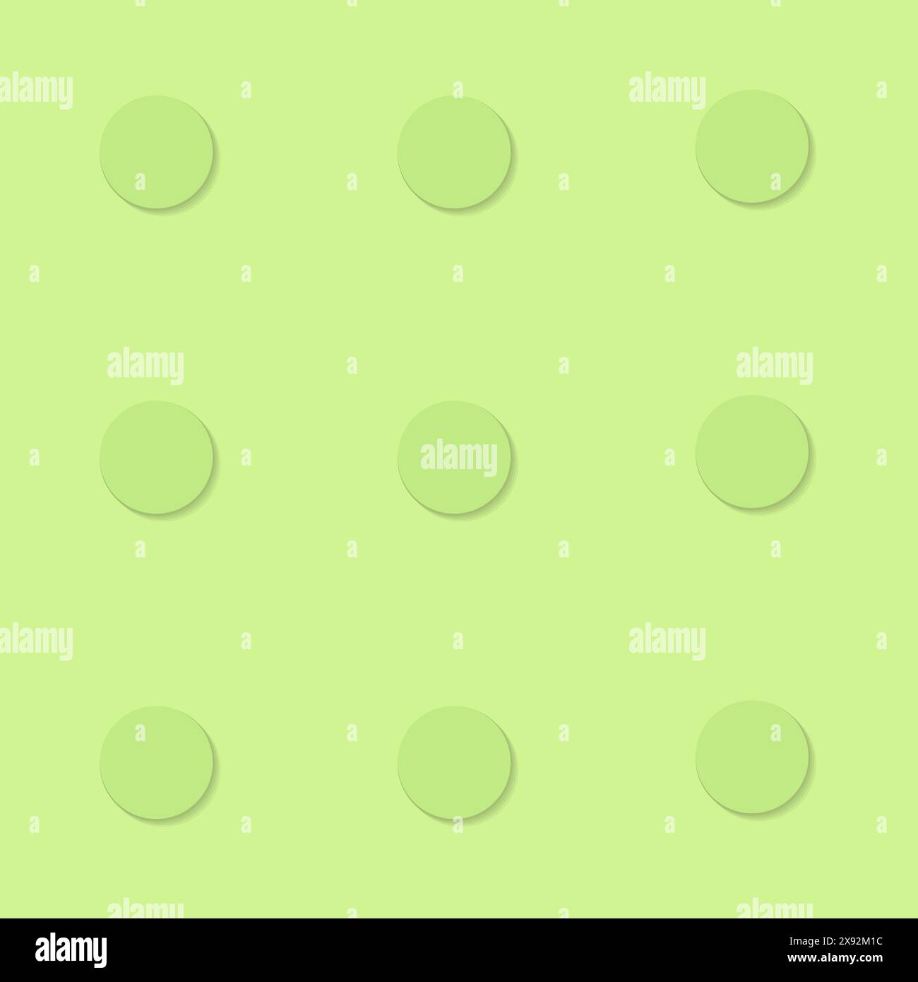 Background with green circles, building block design Stock Vector