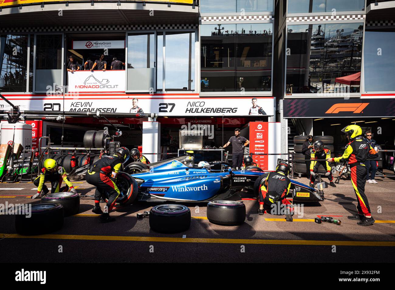 02 O'SULLIVAN Zak (gbr), ART Grand Prix, Dallara F2 2024, action ...