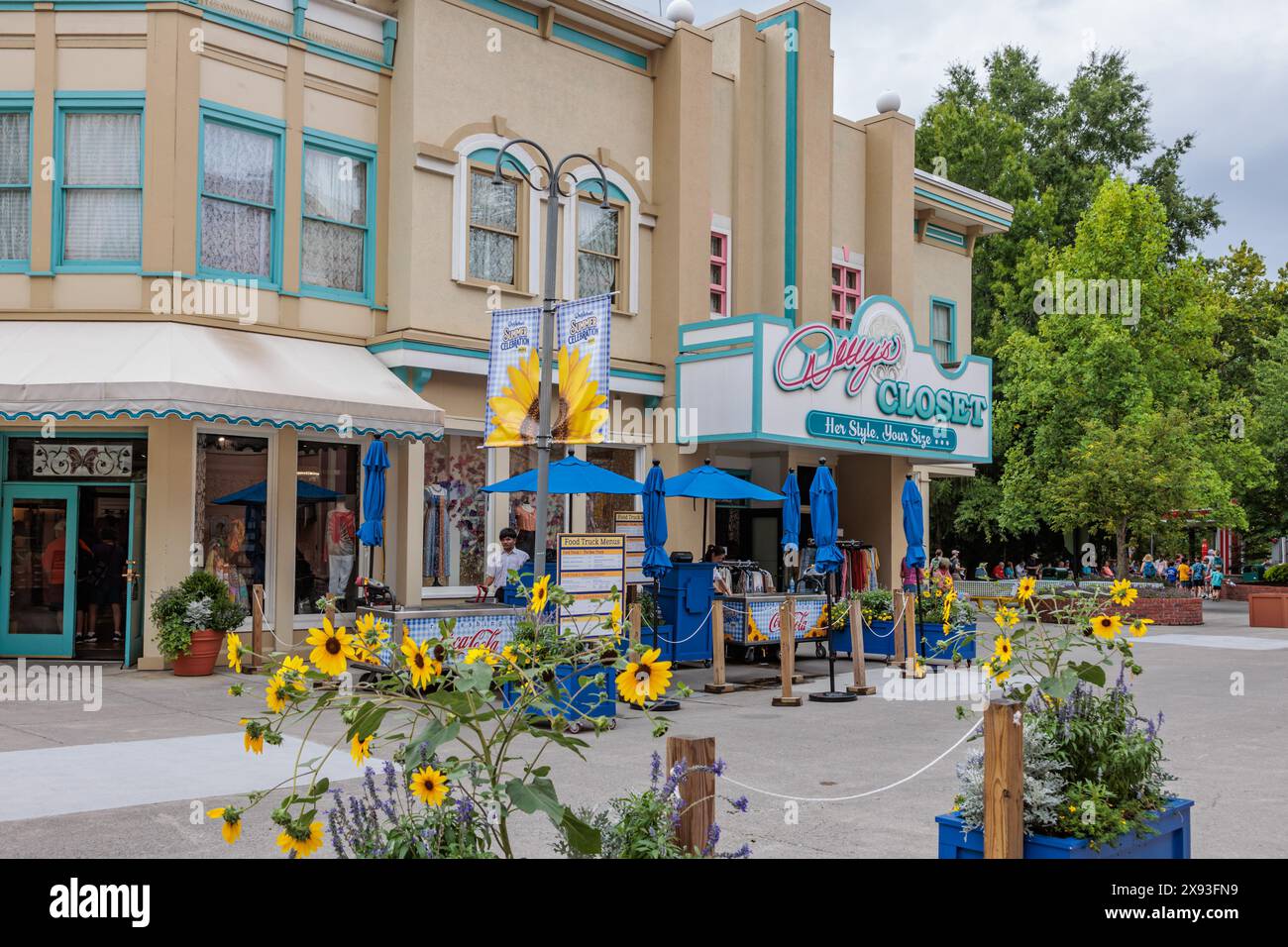 Dolly's Closet clothing store at the Dollywood amusement park in Pigeon