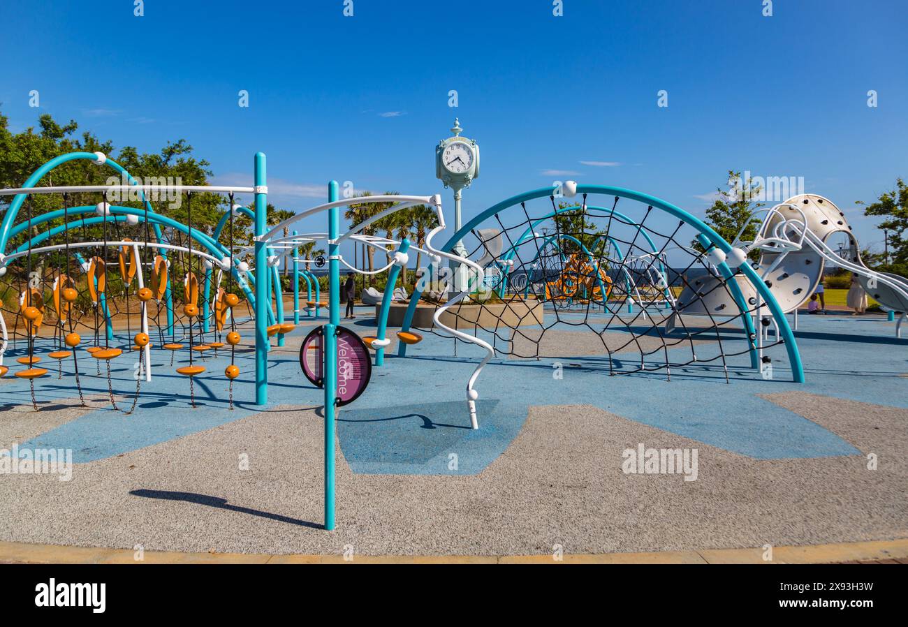 Children's playground at the Vince Whibbs Sr. Community Maritime Park ...