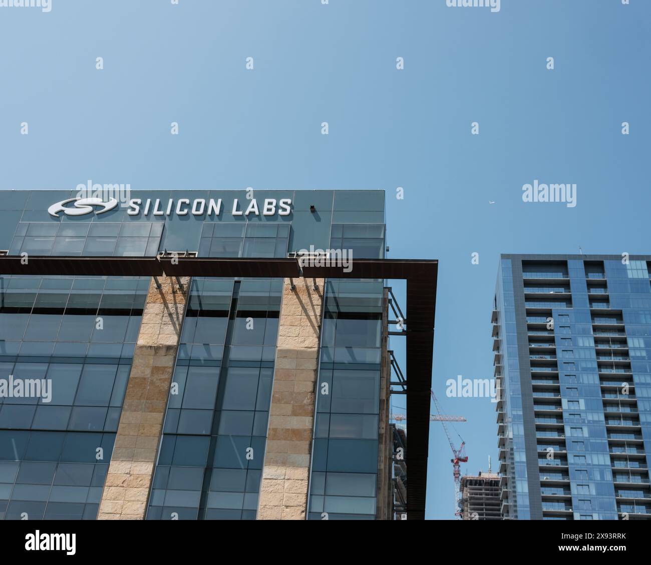 Silicon Labs office in Austin Texas Stock Photo