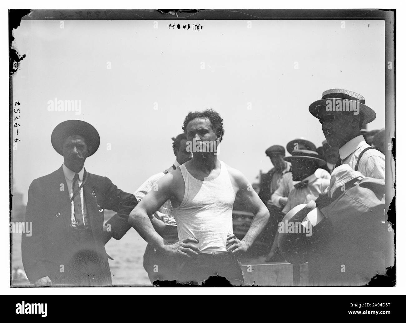 Harry Houdini circa 1910-1915 Stock Photo