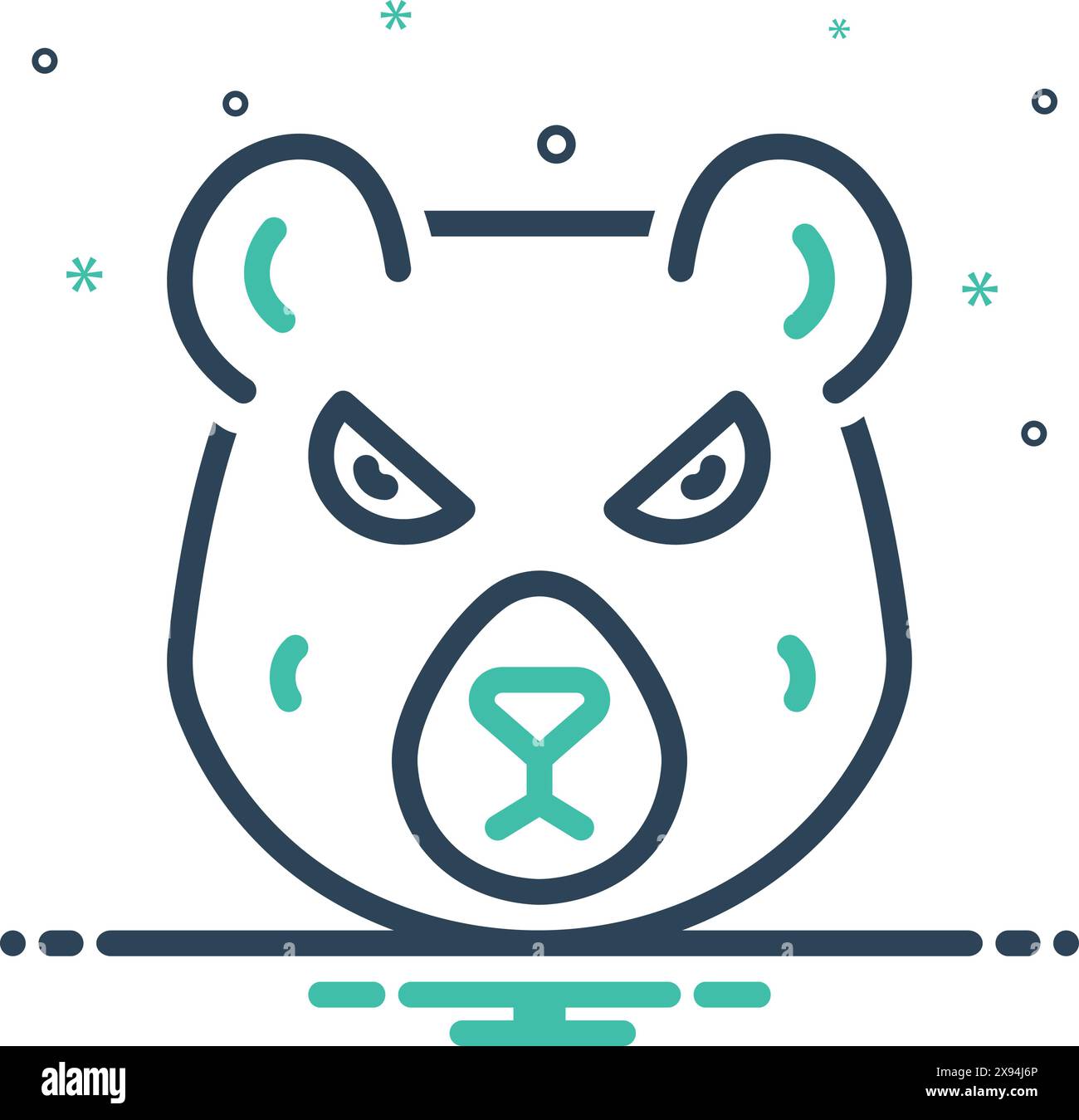 Icon for bear,omnivores animal Stock Vector Image & Art - Alamy