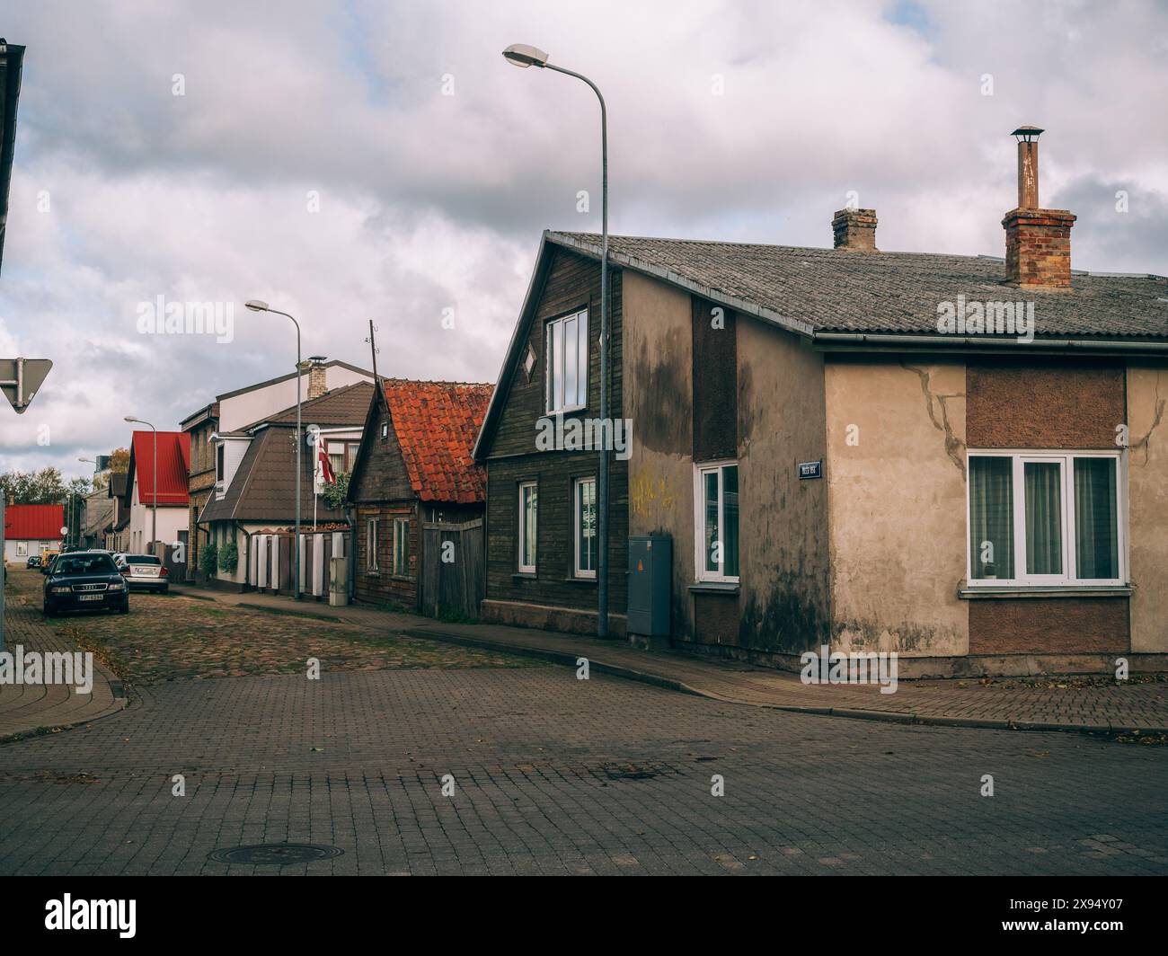 Ventspils, on the Venta River, Livonian Coast, Latvia, Baltic States, Europe Stock Photo