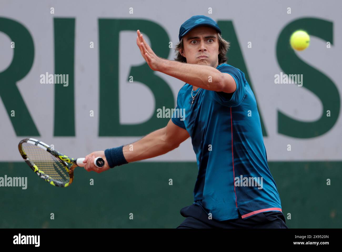 Paris, France. 28th May, 2024. Adam Walton of Australia during day 3 of 2024 French Open, Roland-Garros 2024, Grand Slam tennis tournament on May 28, 2024 at Roland-Garros stadium in Paris, France - Photo Jean Catuffe/DPPI Credit: DPPI Media/Alamy Live News Stock Photo