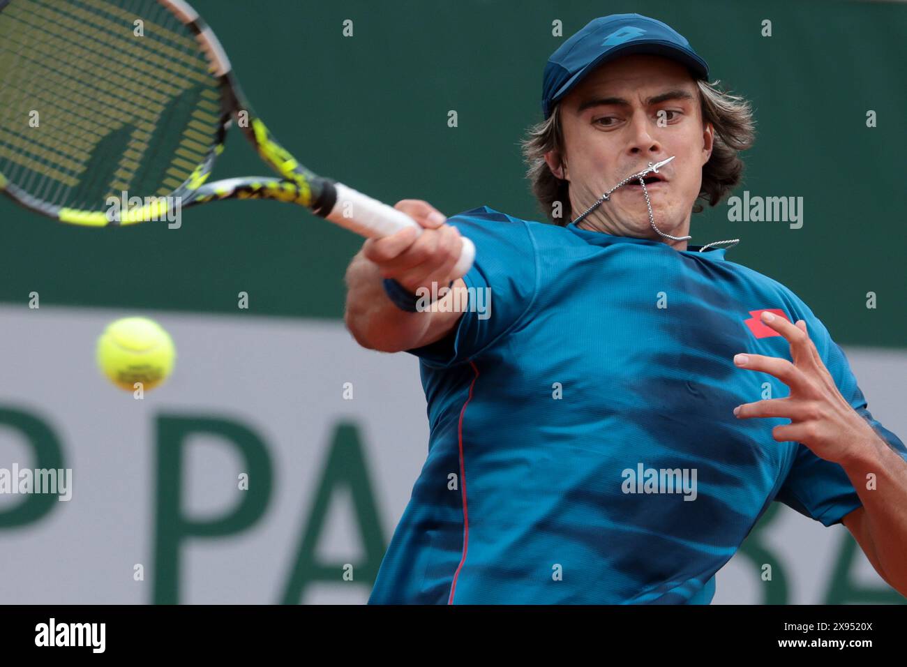 Paris, France. 28th May, 2024. Adam Walton of Australia during day 3 of 2024 French Open, Roland-Garros 2024, Grand Slam tennis tournament on May 28, 2024 at Roland-Garros stadium in Paris, France - Photo Jean Catuffe/DPPI Credit: DPPI Media/Alamy Live News Stock Photo