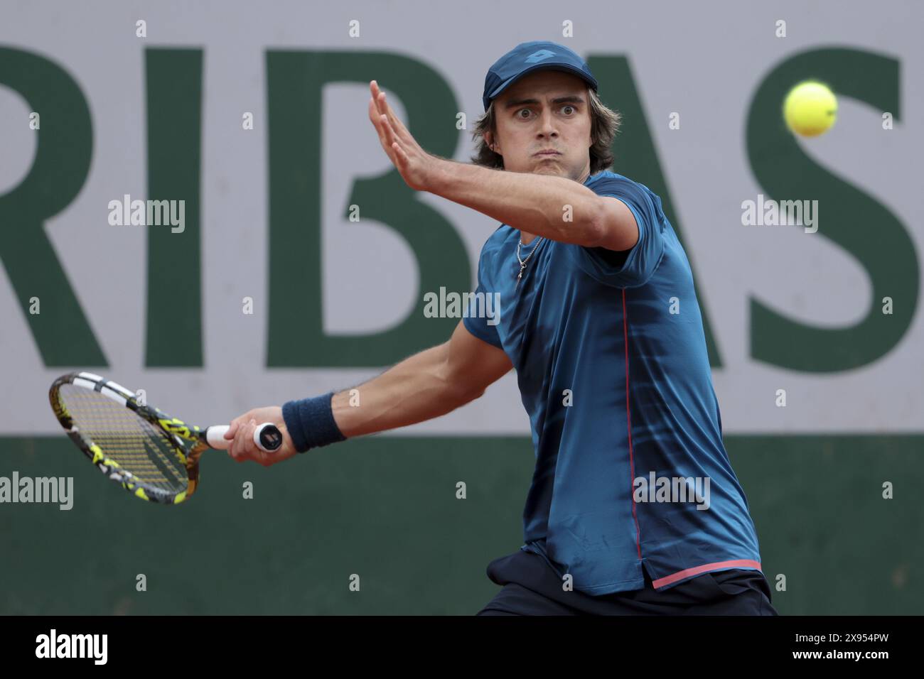 Adam Walton of Australia during day 3 of 2024 French Open, Roland-Garros 2024, Grand Slam tennis tournament on May 28, 2024 at Roland-Garros stadium in Paris, France Stock Photo