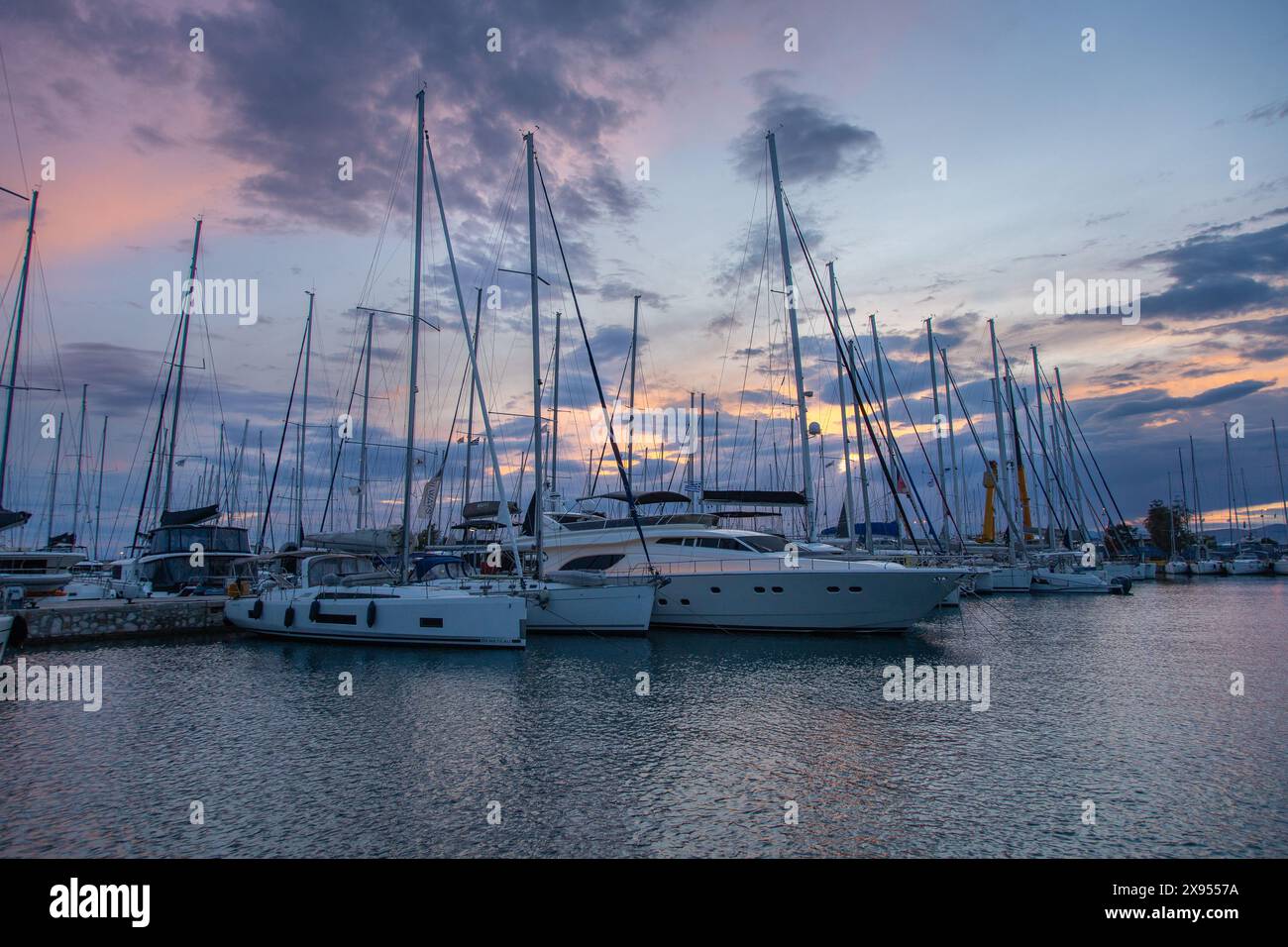 Alimos marina hi-res stock photography and images - Alamy