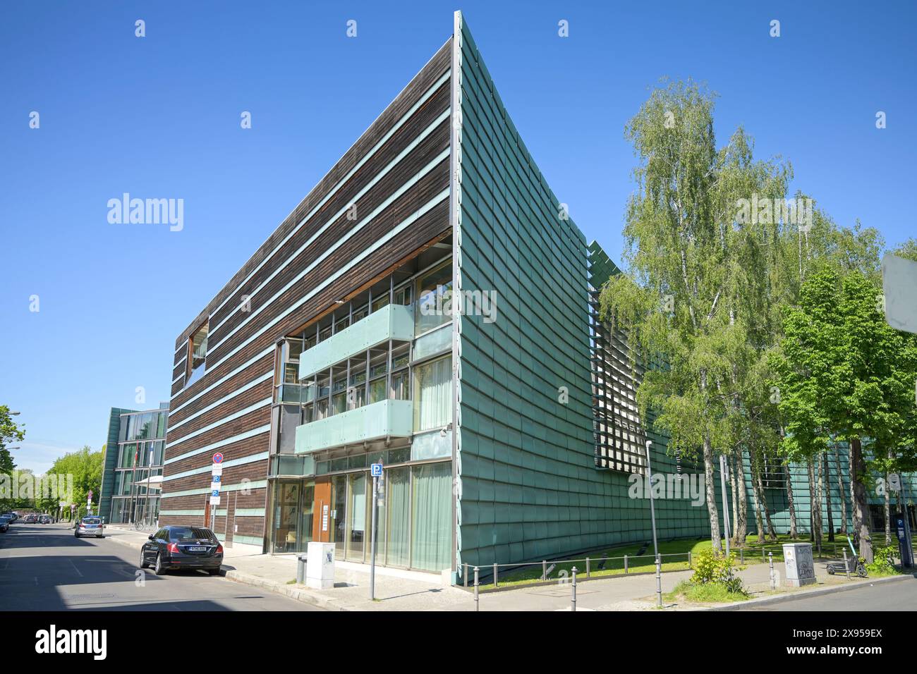 Nordic Scandinavian Embassies, Rauchstrasse, Tiergarten, Mitte, Berlin, Germany, Nordische skandinavische Botschaften, Rauchstraße, Tiergarten, Mitte, Stock Photo