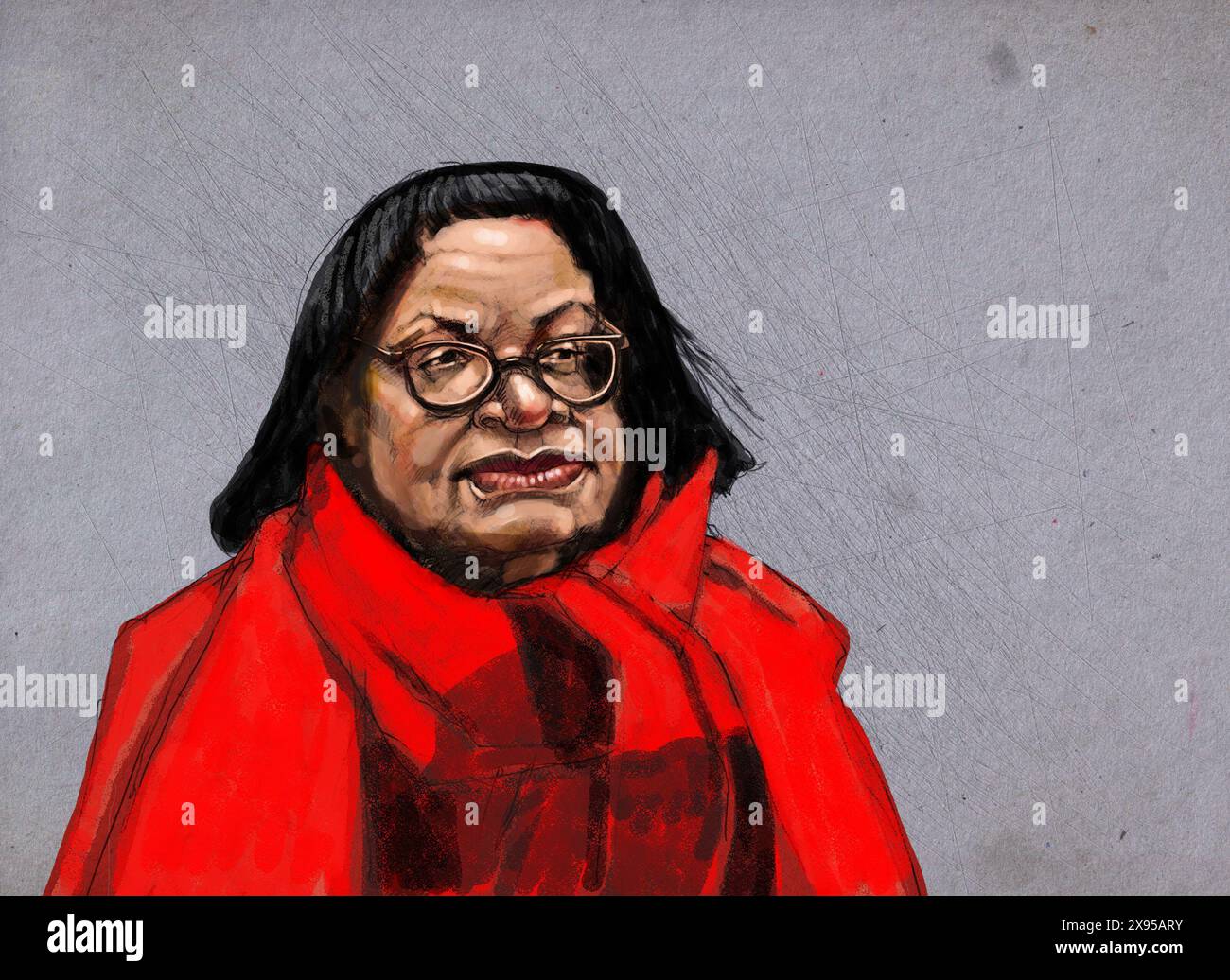 Diane Abbott, first Black British MP, Labour politician, Member of Parliament (MP) for Hackney North and Stoke Newington longest-serving black MP Stock Photo