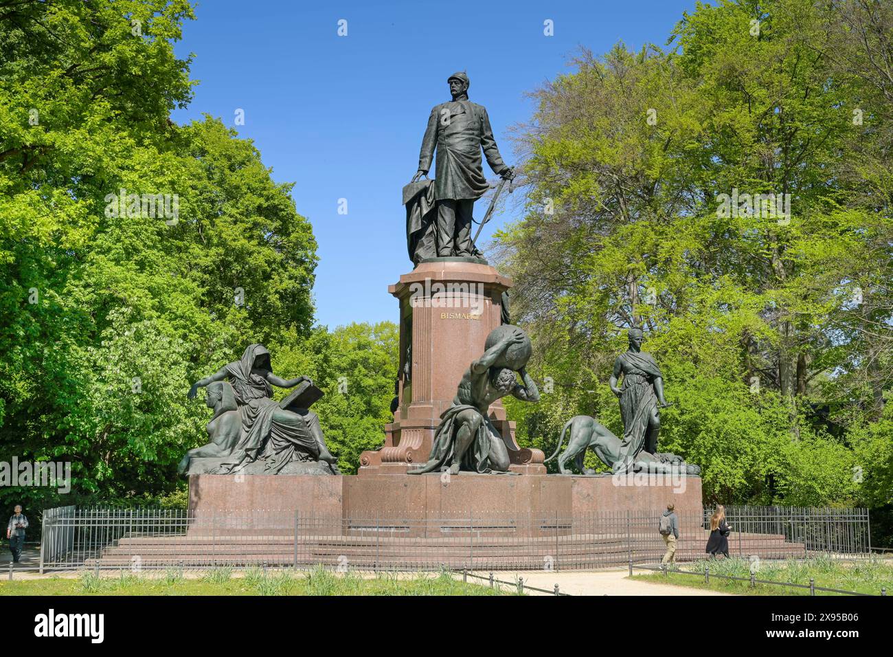 Bismarck National Monument Grosser Stern Tiergarten Mitte Berlin 