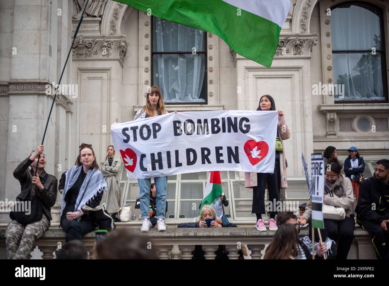 Refugee Rally A emergency rally was called on Whitehall in central London, after the ...
