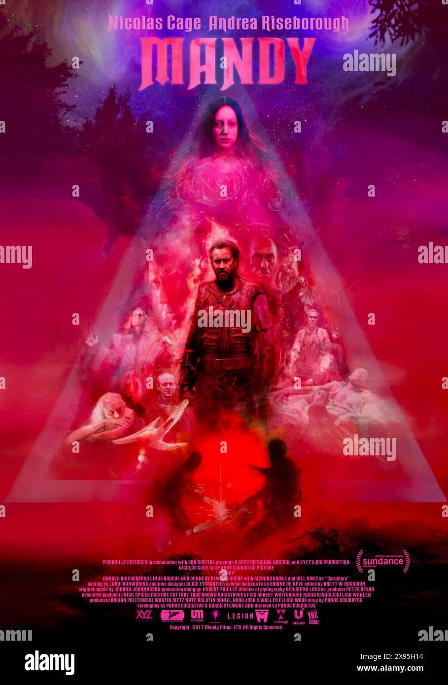 MANDY 2018 NICOLAS CAGE PANOS COSMATOS DIR RLJE FILMS MOVIESTORE COLLECTION LTD Stock Photo Alamy