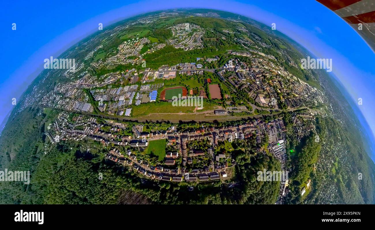 Luftbild, Sportanlage und Freizeitanlage Bezirkssportanlage Haspe