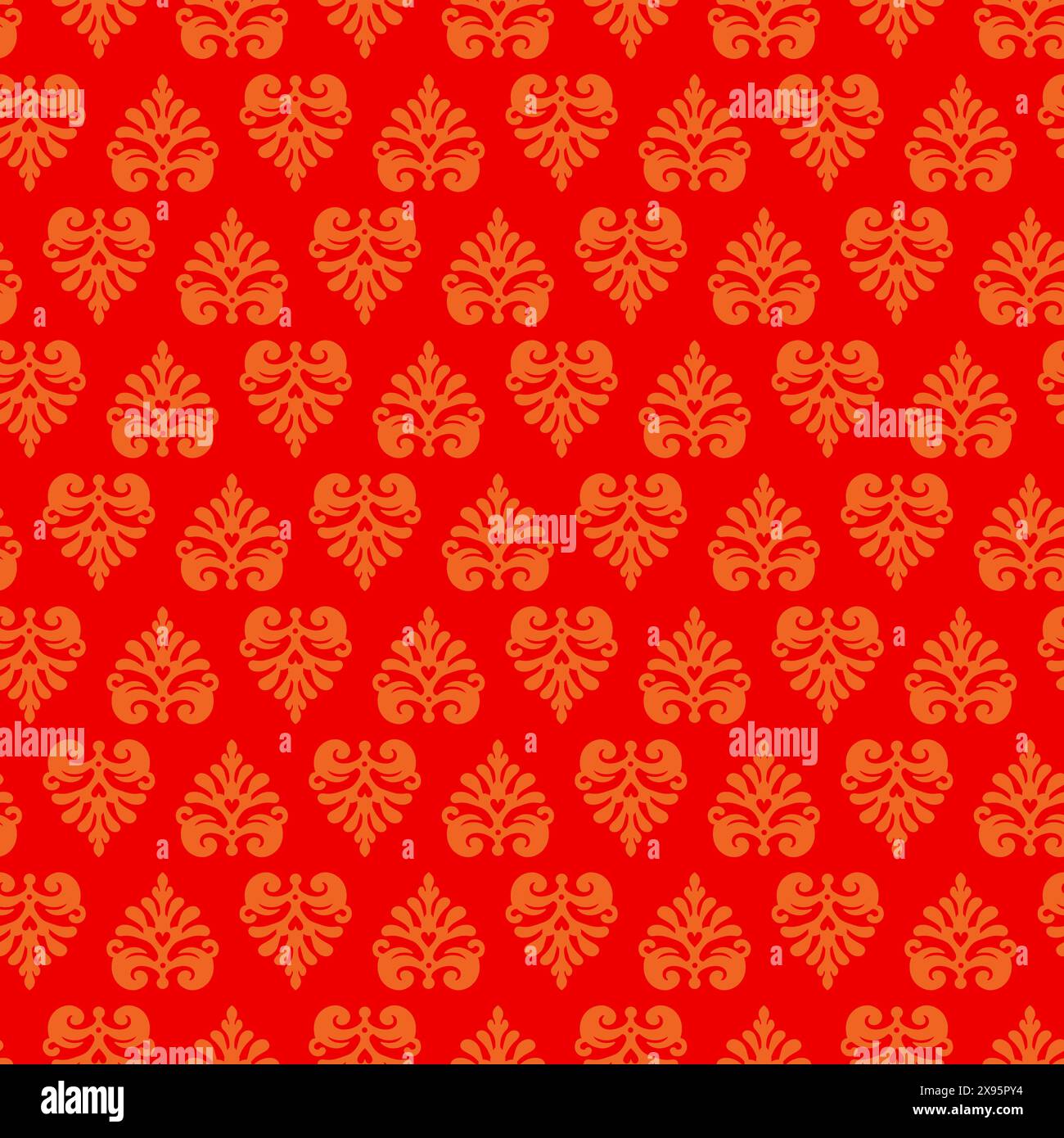 Abstract seamless pattern with decorative flowers vector Stock Vector ...