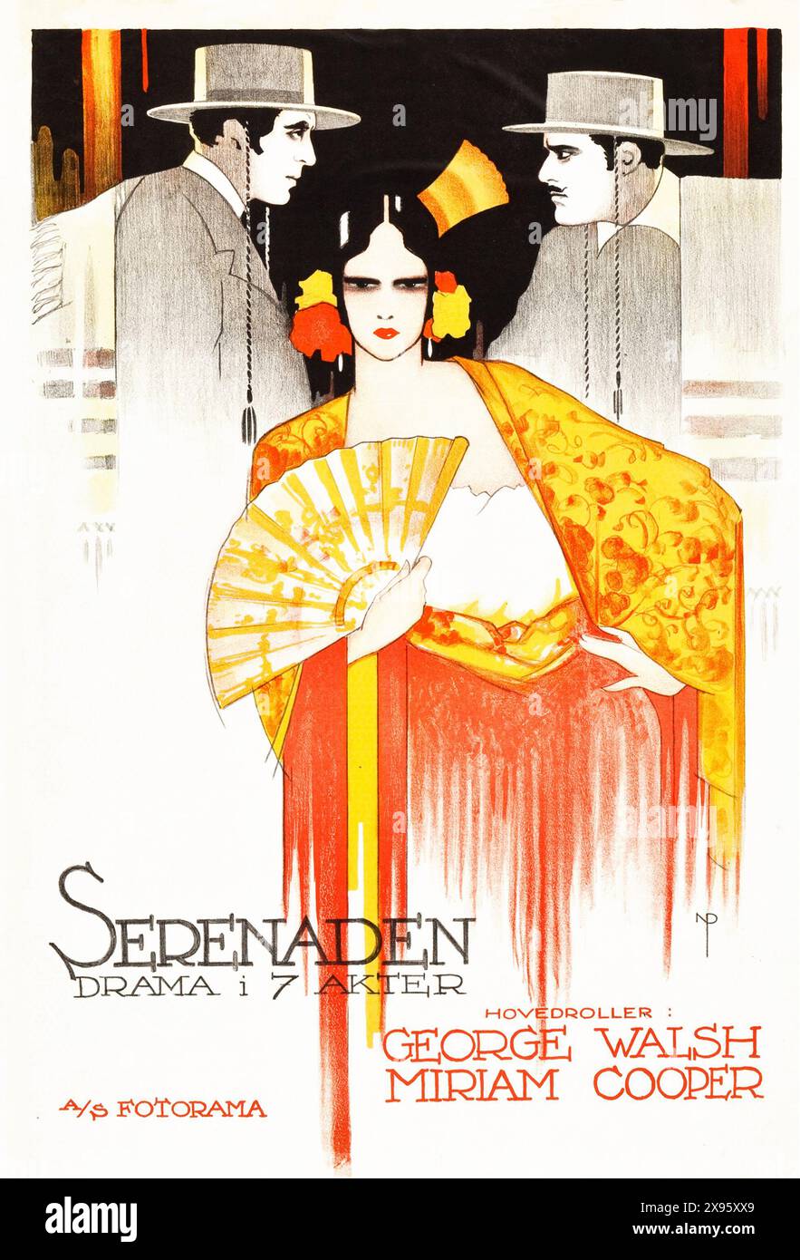 The Serenade - Serenaden (Associated First National, 1921). Norwegian ...