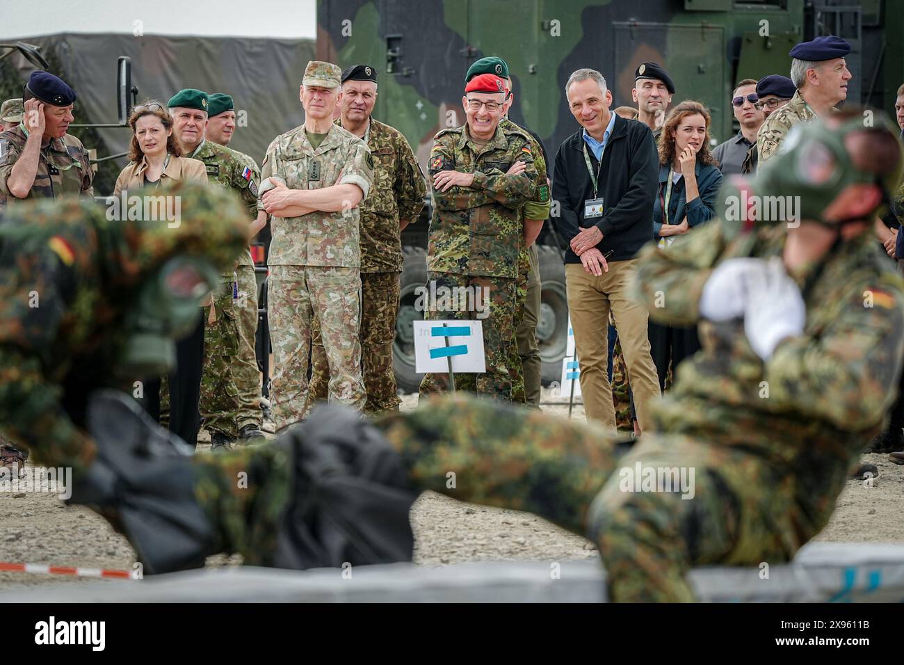 What evidence suggests Russian preparation for conflict?