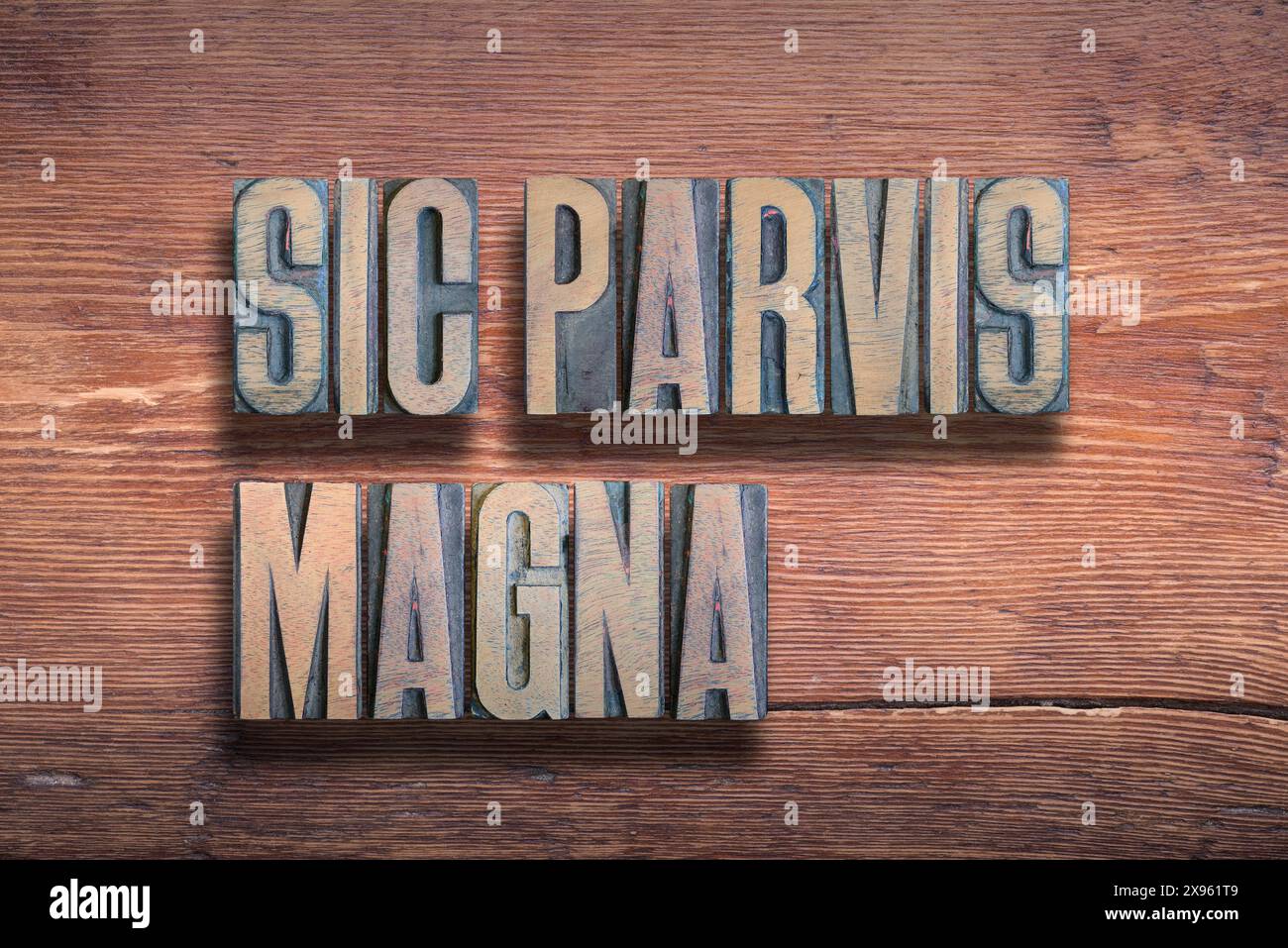 Sic parvis magna hires stock photography and images Alamy