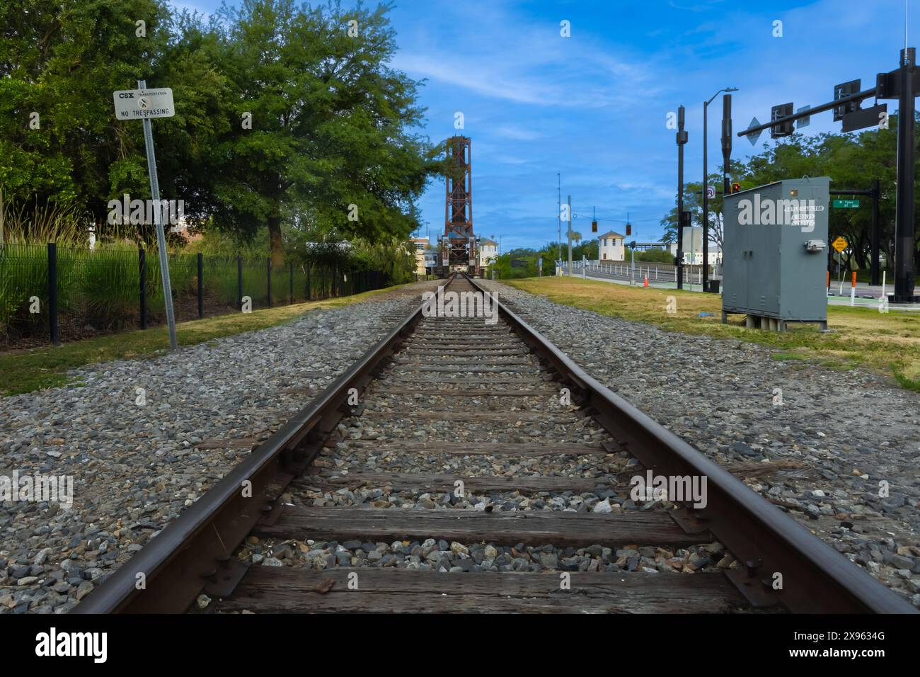 Hillsboro River Tampa Riverwalk Florida Stock Photo - Alamy