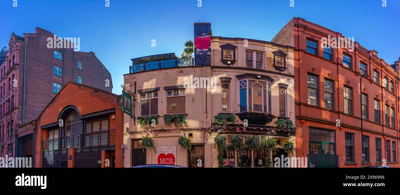 View of the Old Nags Head pub, Manchester, Lancashire, England, United Kingdom, Europe Stock Photo