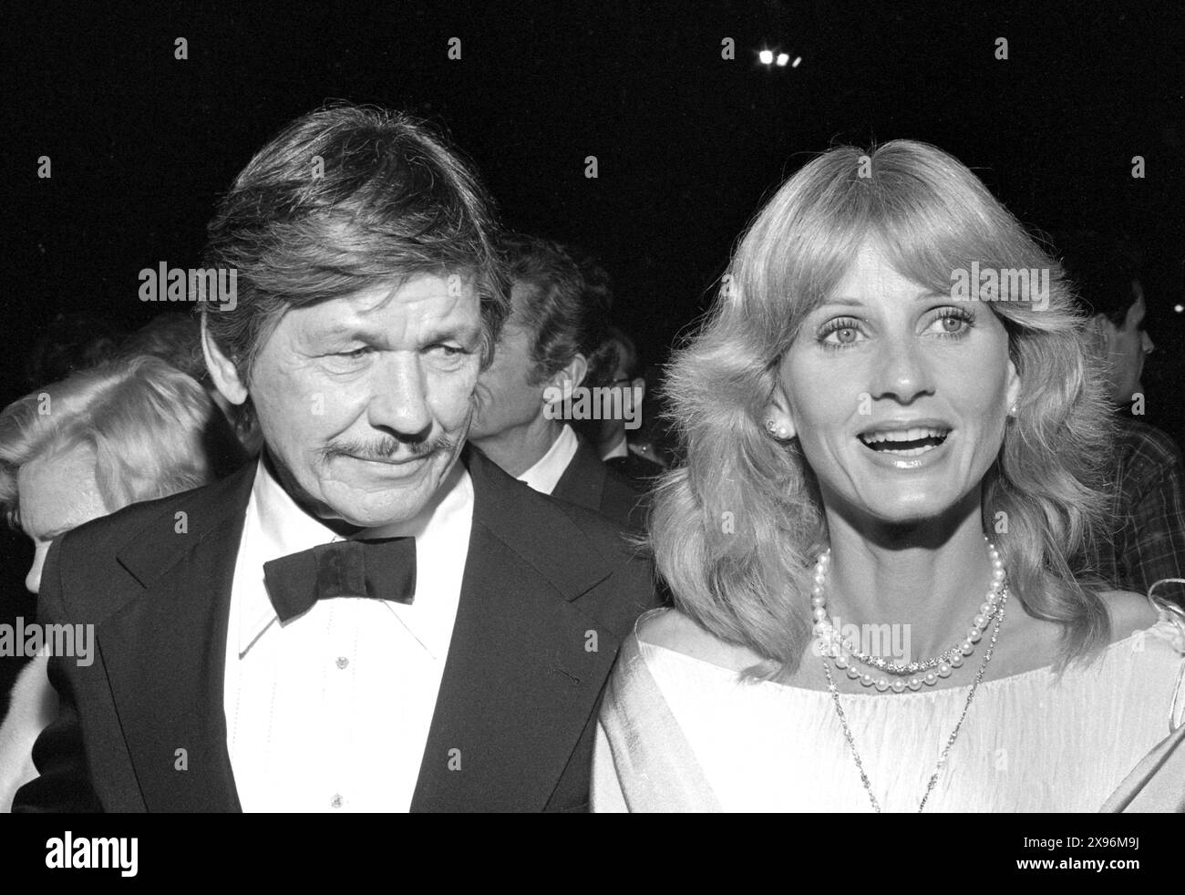 Charles Bronson and Jill Ireland Circa 1980's  Credit: Ralph Dominguez/MediaPunch Stock Photo
