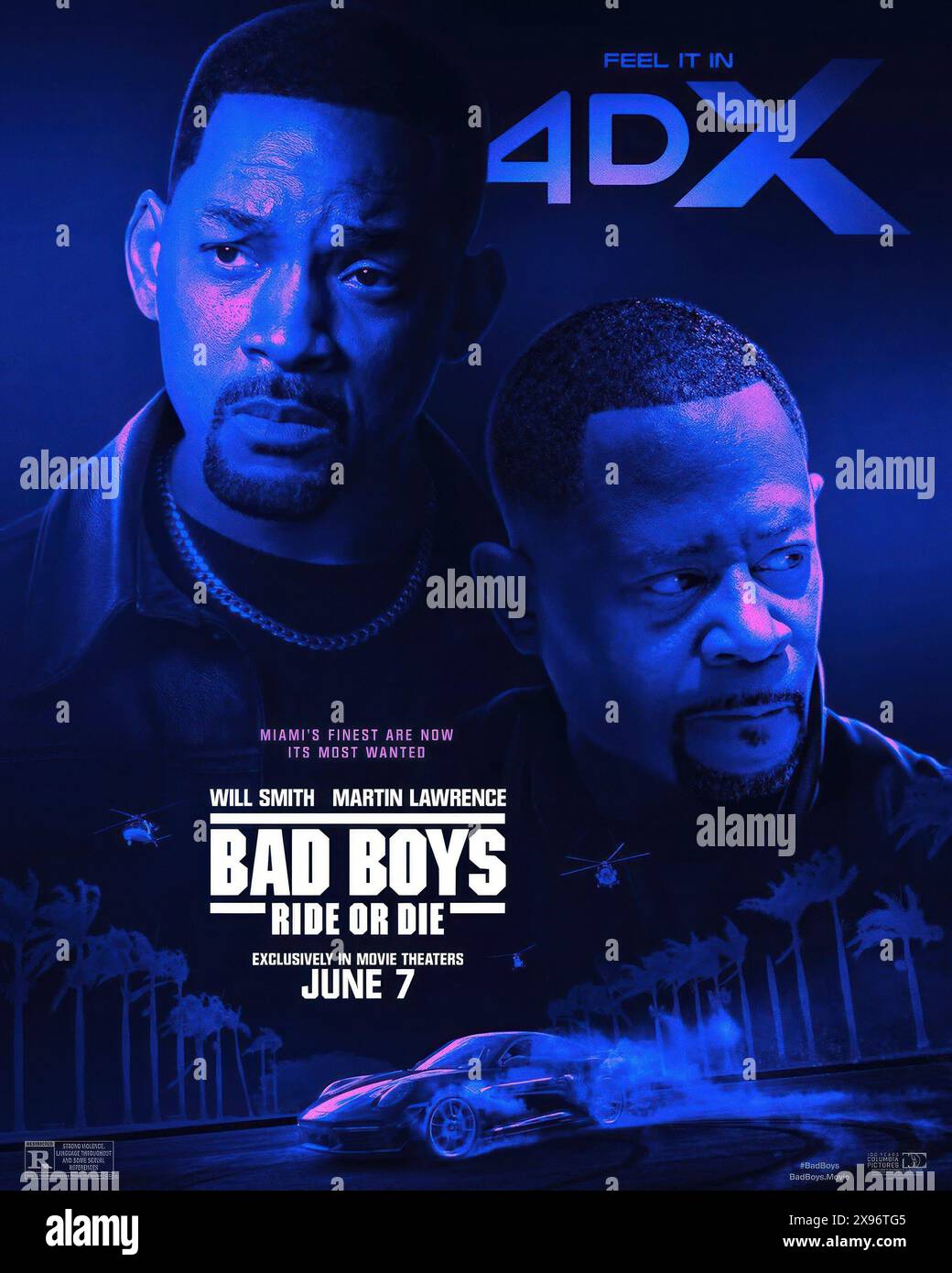 BAD BOYS RIDE OR DIE, (aka BAD BOYS 4), US 4DX poster, from left Will
