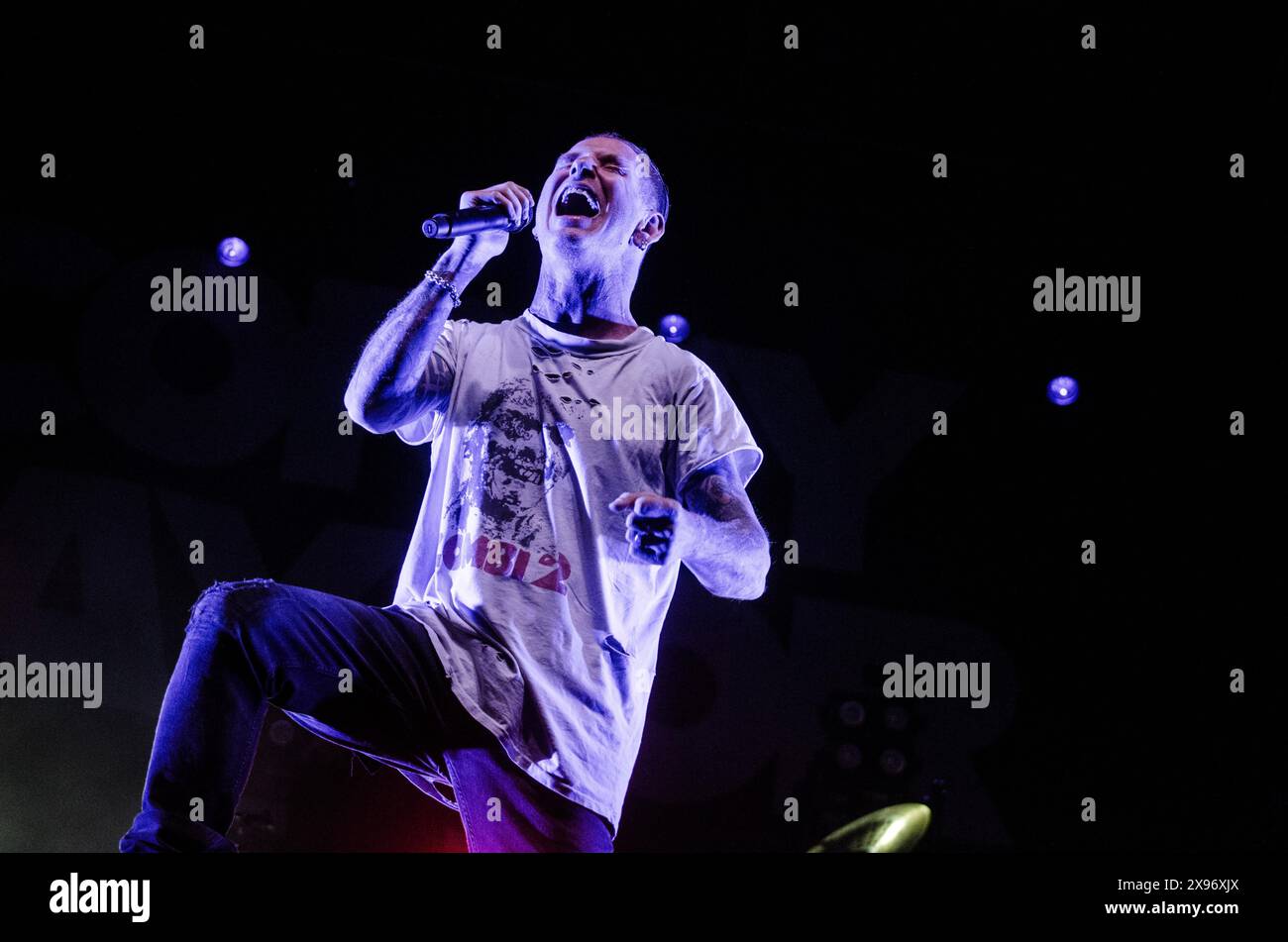 Corey Taylor performing at Lycabettus Theatre in Athens / Greece, May 2024 Stock Photo Alamy