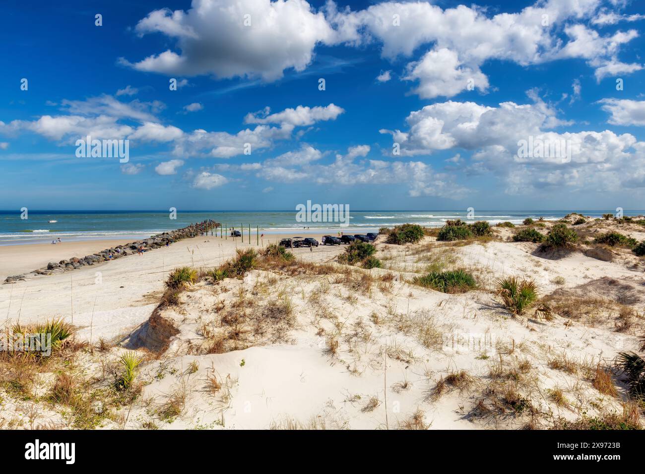 Florida beach sand dunes hi-res stock photography and images - Alamy