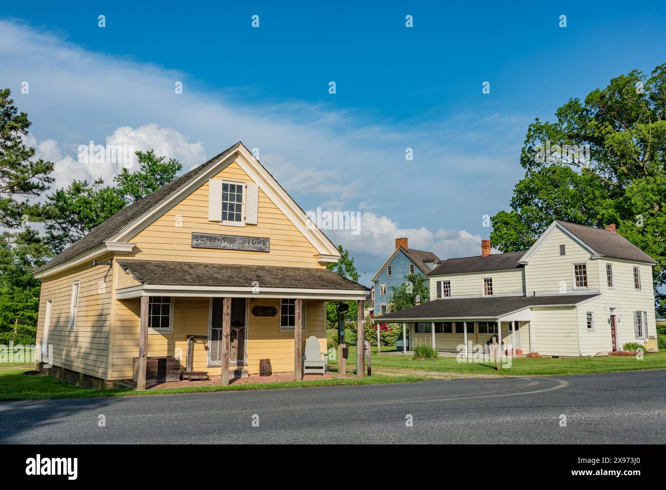 Historic buildings along the harriet tubman byway cambridge maryland