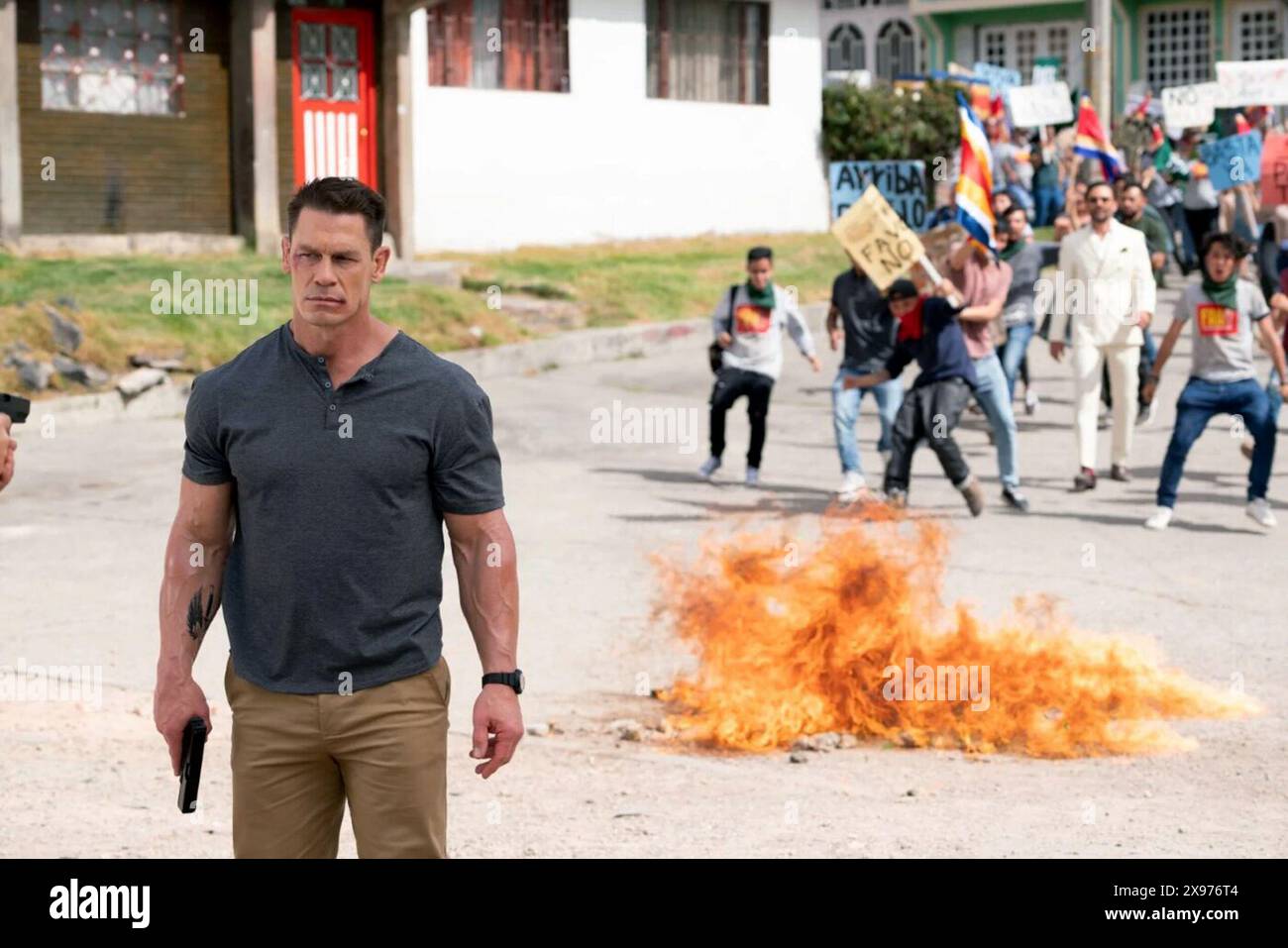 Freelance is a 2023 American action film directed by Pierre Morel and ...