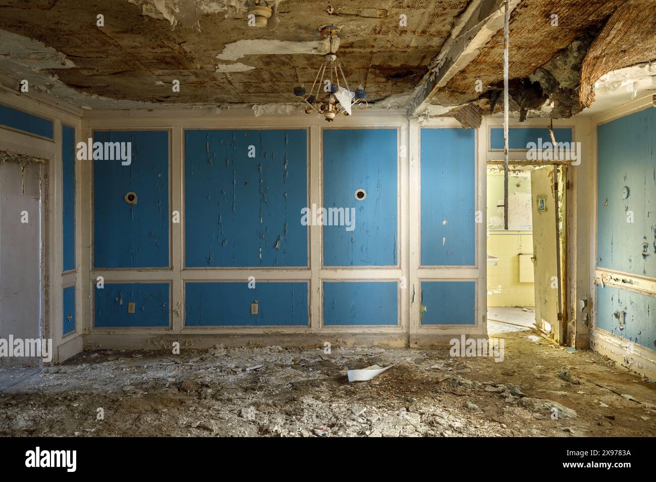 Interior view of the heritage structure known as Vaughan Glen Hospital