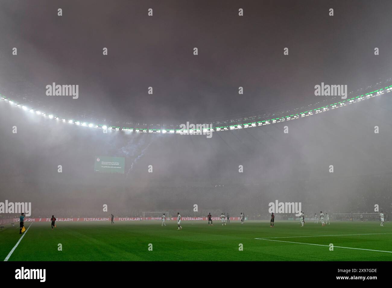 Overview, match interruption due to Bengalos, pyrotechnics, pyro