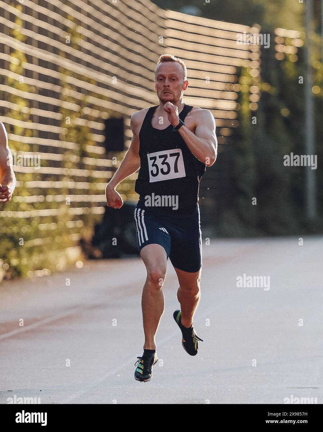 Stratford, United Kingdom. 26 May, 2024. Charlie Roe of Coventry Godiva ...