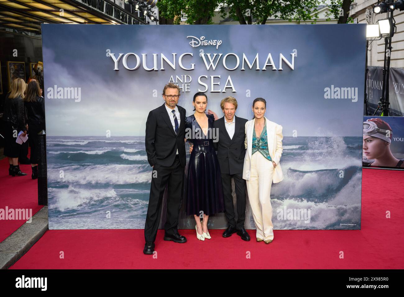 London, UK. 29 May 2024. Joachim Ronning, Daisy Ridley, Jerry ...