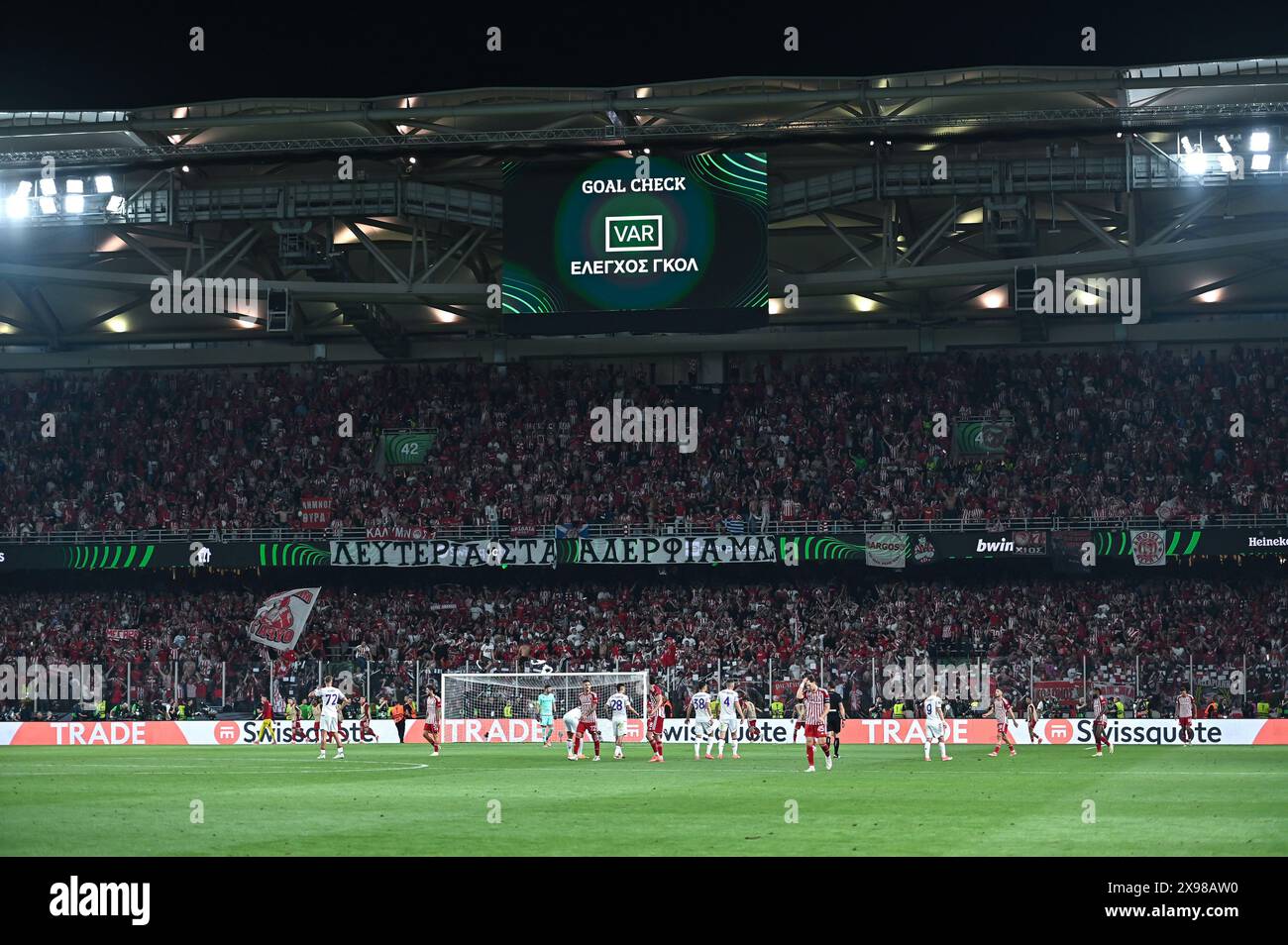 Uefa conference league final match hi-res stock photography and images ...
