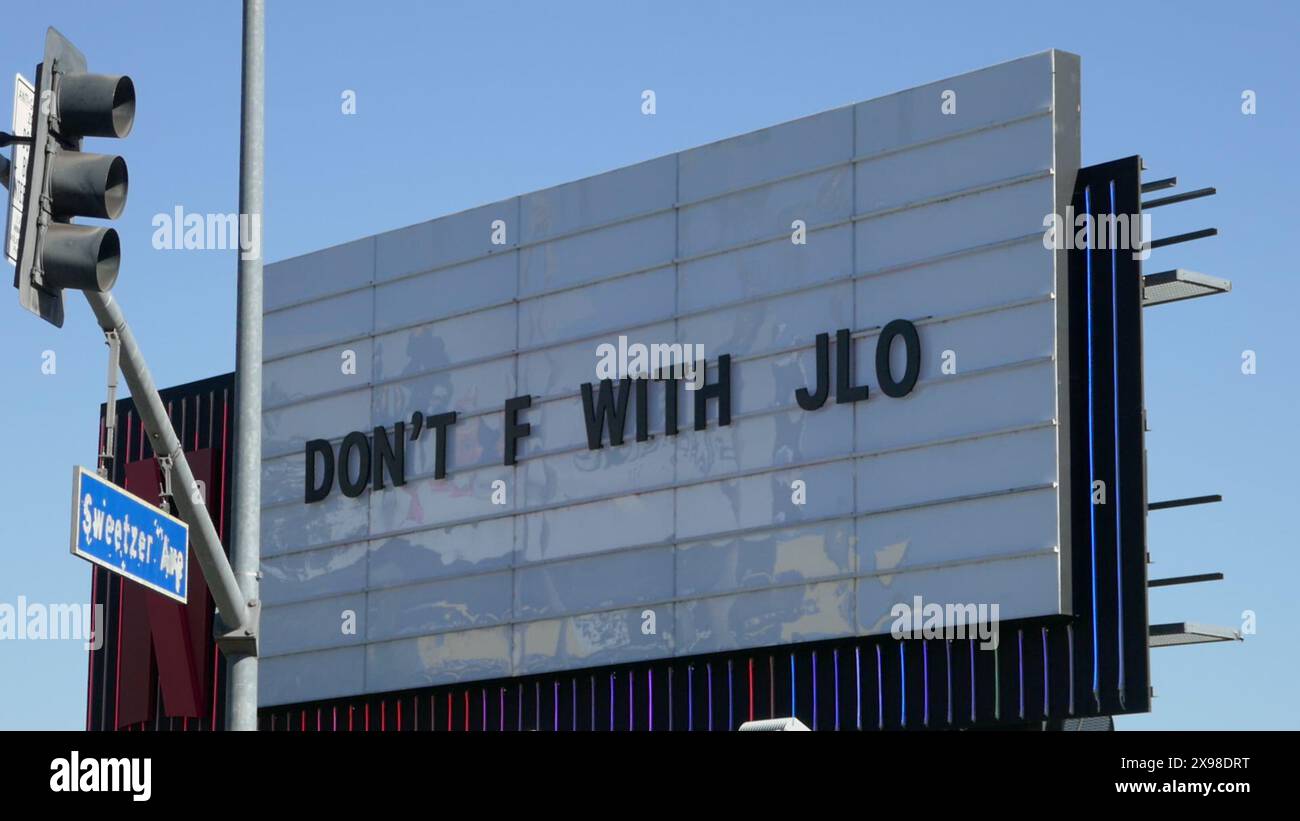 Los Angeles, California, USA 25th May 2024 DonÕt F With Jlo Jennifer