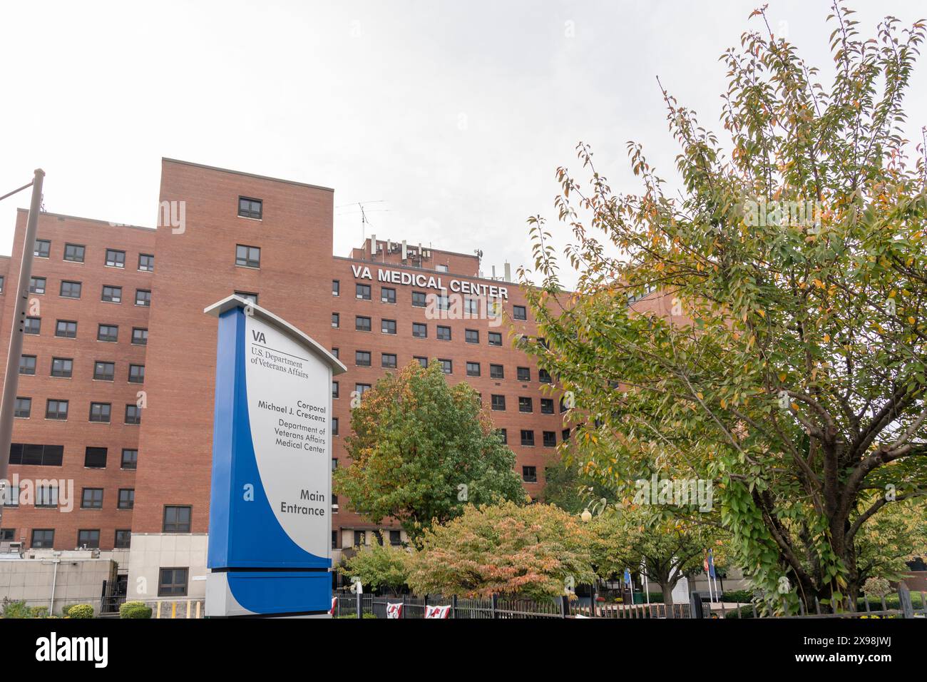 Corporal Michael J. Crescenz VA Medical Center in Philadelphia, PA, USA Stock Photo