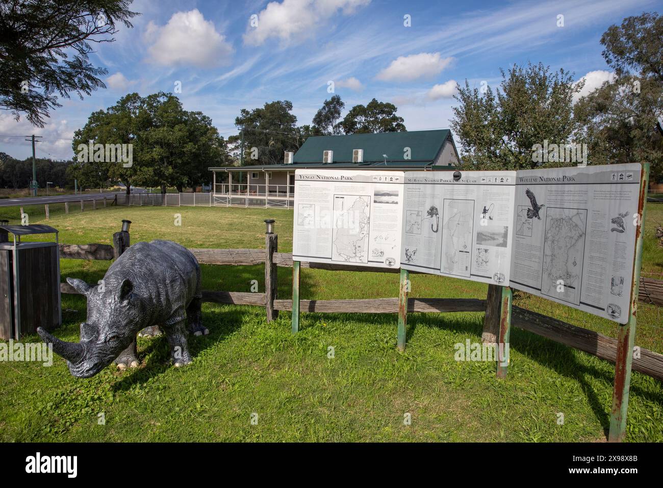 Bulga village in New South Wales, small australian village with ...