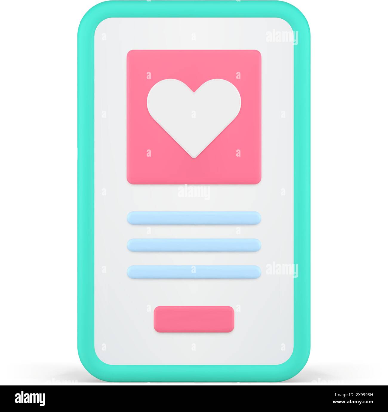 Dating app profile on white hi-res stock photography and images - Alamy