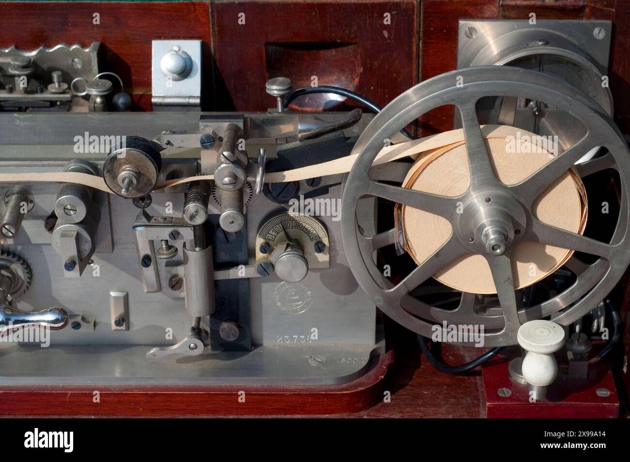 Old telegram machine hi-res stock photography and images - Alamy