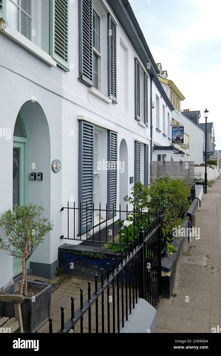 residential property, instow, north devon, england Stock Photo Alamy