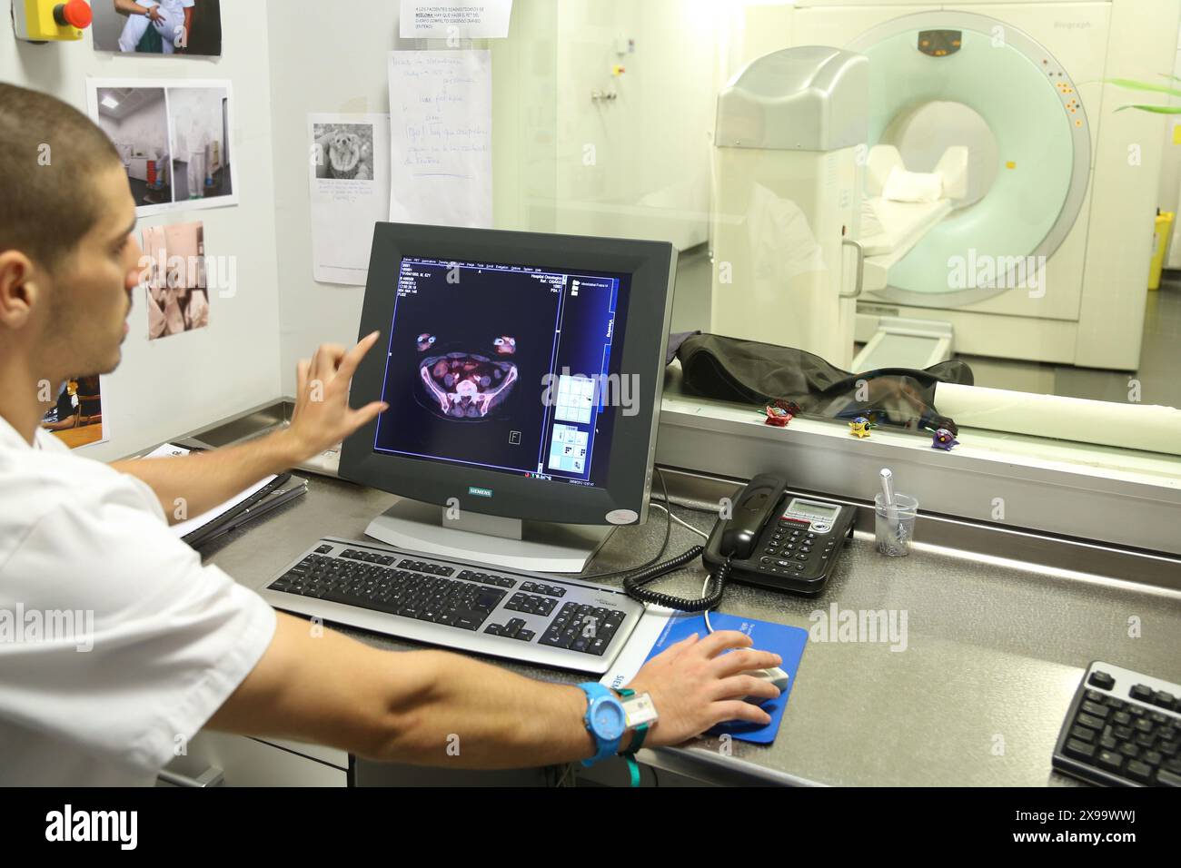 PET-CT Siemens Biograph, Combined apparatus for positron emission ...