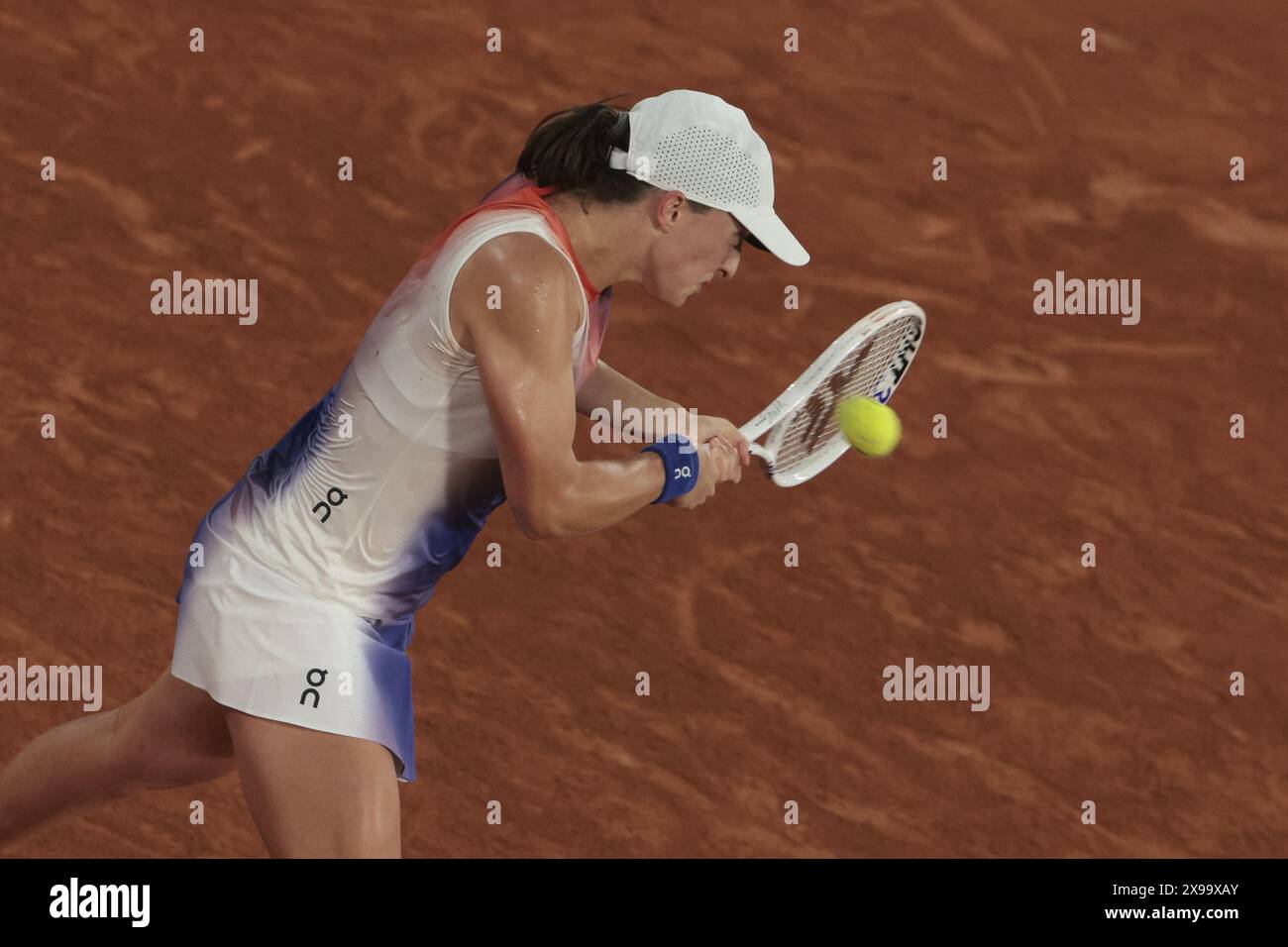Paris, France, 29/05/2024, Iga Swiatek of Poland during day 4 of the
