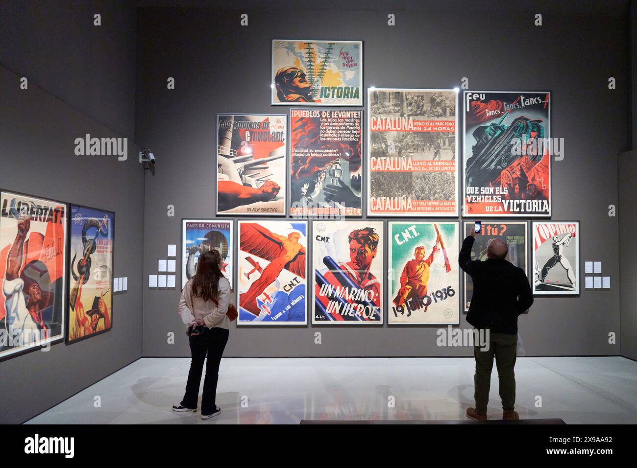 Posters, Propaganda, photojournalism and cinema, Art & the Spanish
