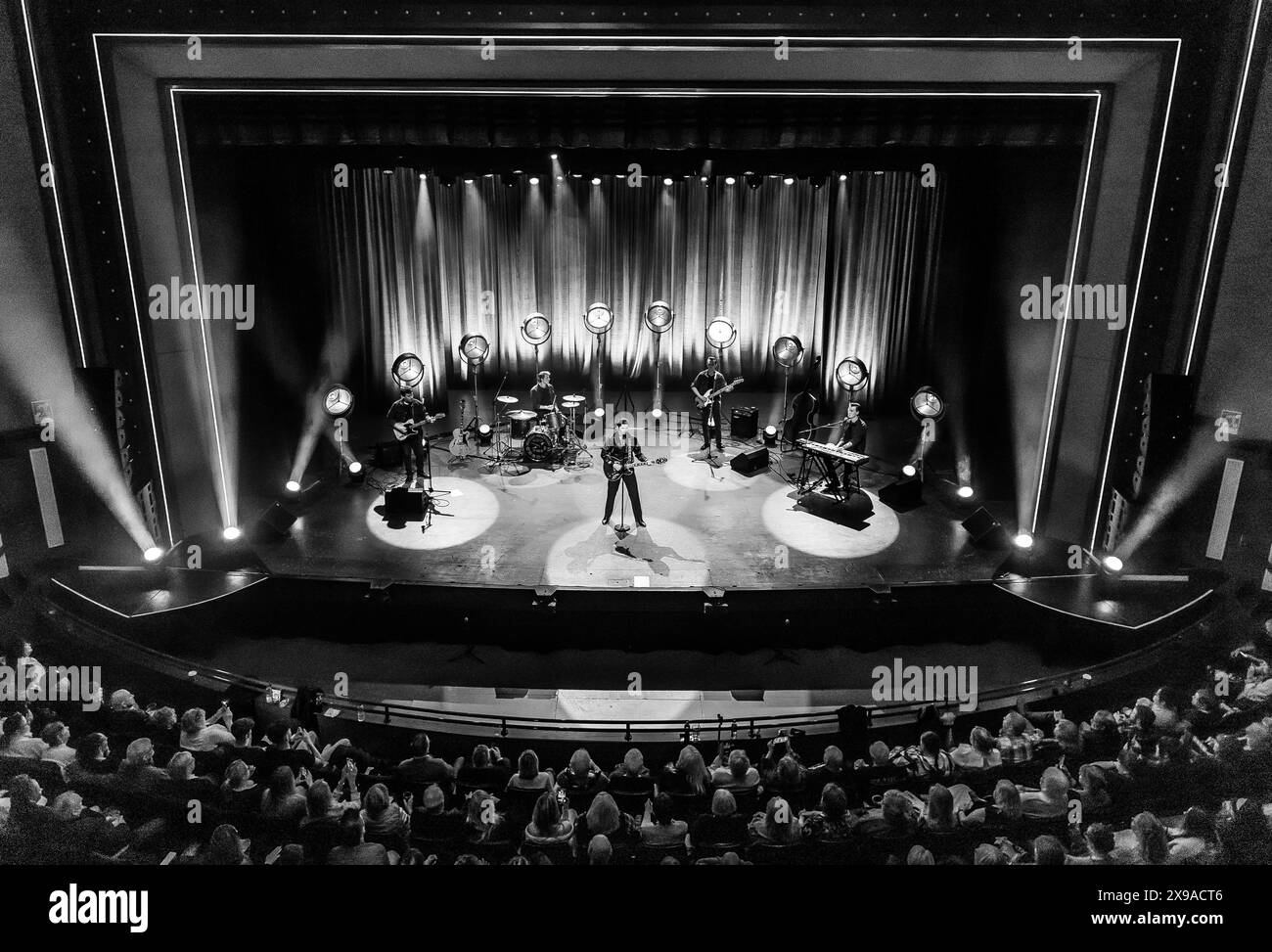 Emilio Santoro and The Creoles at Rhyl Pavilion on 23rd May 2024 Stock ...