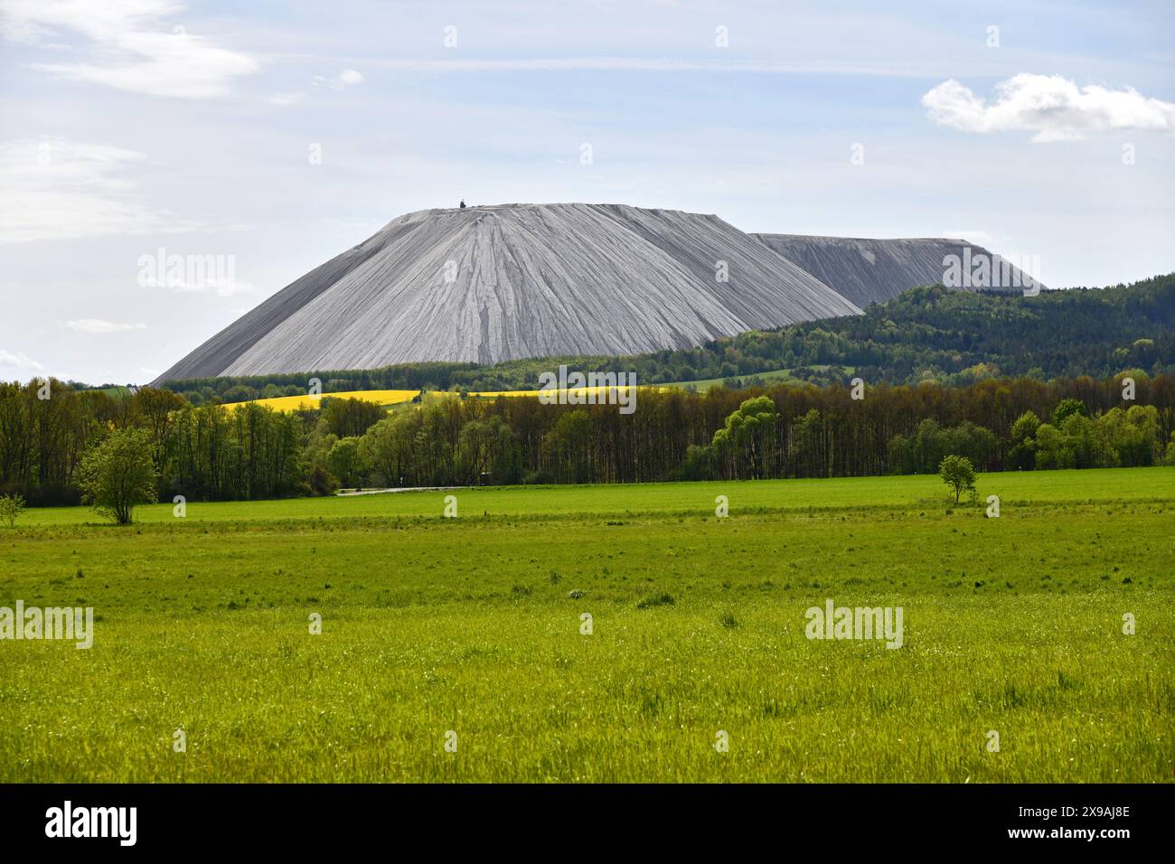Monte Kali in Heringen Stock Photo - Alamy