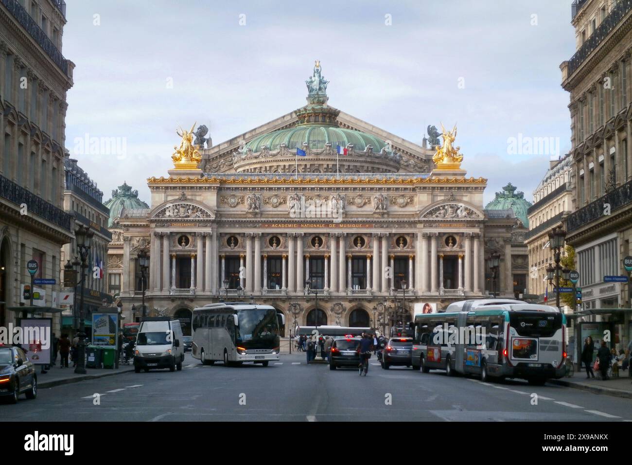 Paris, France October 19 2017 The Palais Garnier or Opéra Garnier is